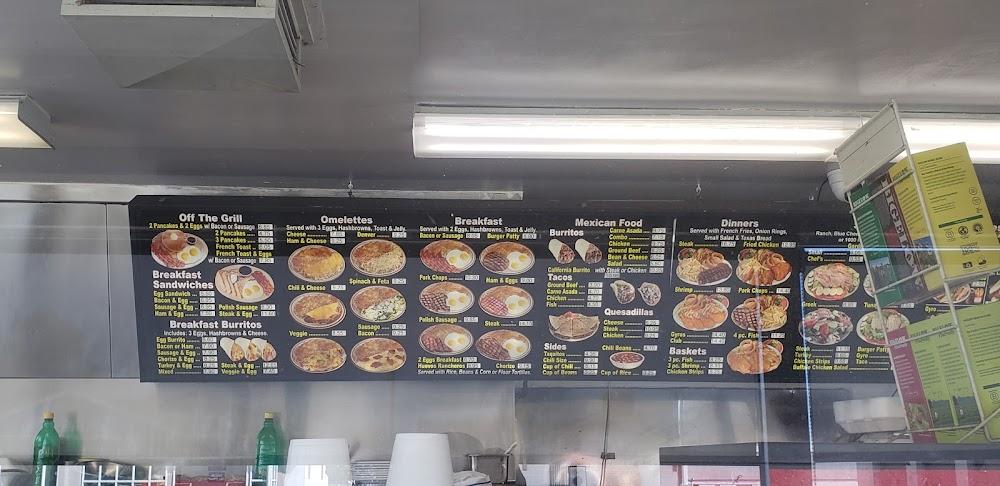 Steve's Char Burgers #1 Menu image 2