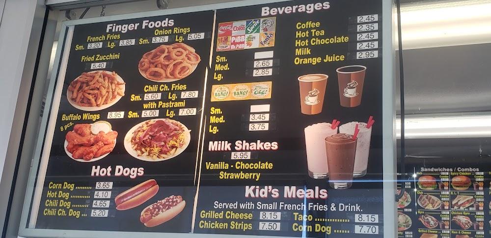 Steve's Char Burgers #1 Menu image 3